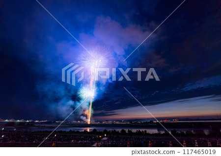 [新潟縣]拍攝於長岡花火大會會場 117465019