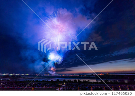 [新潟縣]拍攝於長岡花火大會會場 117465020