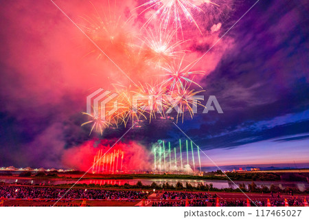 《Niigata Prefecture》Photographed at the Nagaoka Fireworks Festival venue 117465027