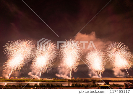 《Niigata Prefecture》Photographed at the Nagaoka Fireworks Festival venue 《Niigata Prefecture》Photographed at the Nagaoka Fireworks Festival venue 117465117