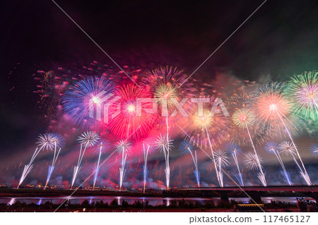 《Niigata Prefecture》Photographed at the Nagaoka Fireworks Festival venue 117465127