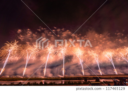 [新潟縣]拍攝於長岡花火大會會場 117465129