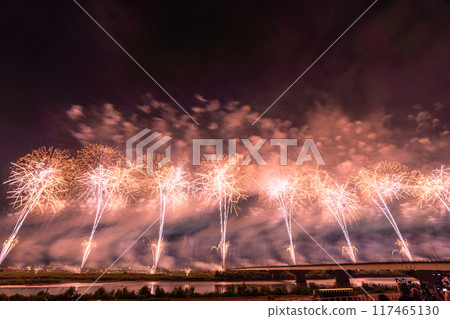 《Niigata Prefecture》Photographed at the Nagaoka Fireworks Festival venue 《Niigata Prefecture》Photographed at the Nagaoka Fireworks Festival venue 117465130
