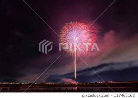 《Niigata Prefecture》Photographed at the Nagaoka Fireworks Festival venue 117465168