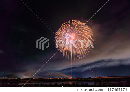 《Niigata Prefecture》Photographed at the Nagaoka Fireworks Festival venue 117465174