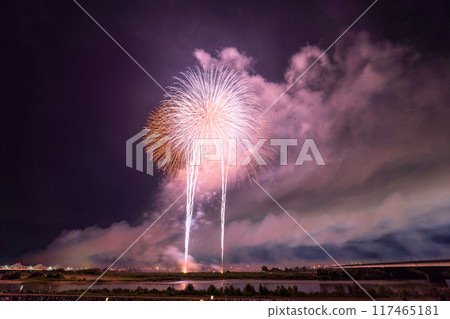 《Niigata Prefecture》Photographed at the Nagaoka Fireworks Festival venue 117465181