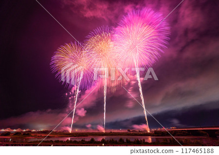 《Niigata Prefecture》Photographed at the Nagaoka Fireworks Festival venue 117465188