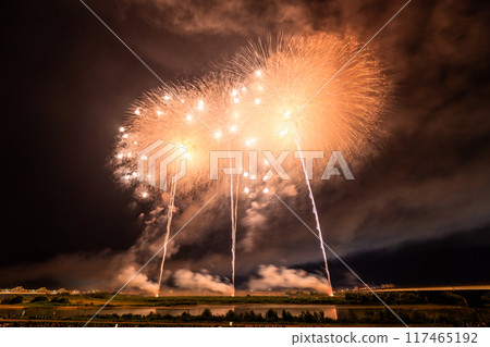 《Niigata Prefecture》Photographed at the Nagaoka Fireworks Festival venue 117465192