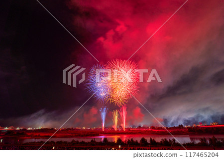 《Niigata Prefecture》Photographed at the Nagaoka Fireworks Festival venue 117465204