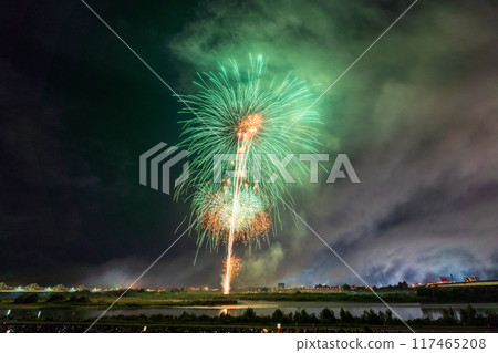 《Niigata Prefecture》Photographed at the Nagaoka Fireworks Festival venue 117465208
