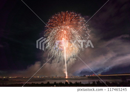 《Niigata Prefecture》Photographed at the Nagaoka Fireworks Festival venue 117465245