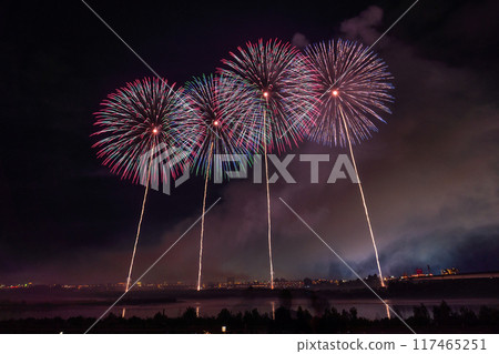 《Niigata Prefecture》Photographed at the Nagaoka Fireworks Festival venue 《Niigata Prefecture》Photographed at the Nagaoka Fireworks Festival venue 117465251