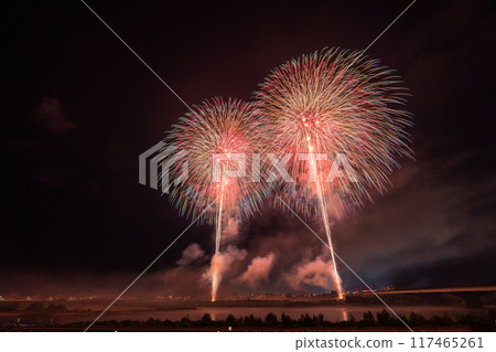 《Niigata Prefecture》Photographed at the Nagaoka Fireworks Festival venue 117465261