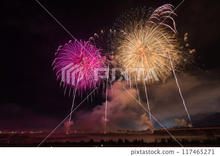《Niigata Prefecture》Photographed at the Nagaoka Fireworks Festival venue 117465271