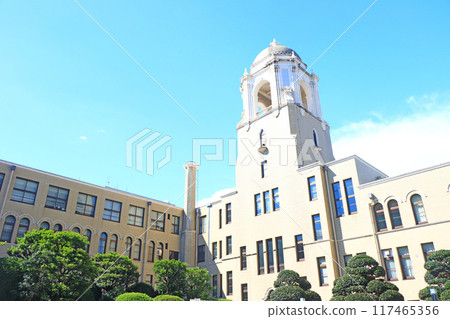 靜岡縣靜岡市靜岡市政府本館風景 117465356