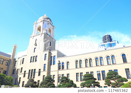 靜岡縣靜岡市靜岡市政府本館風景 117465362