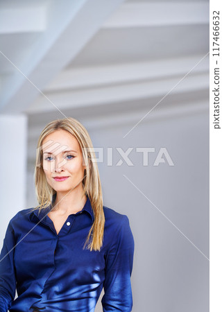 Confidence, mockup and portrait of business woman in house, home or apartment with happiness for corporate career. Female person, employee and worker in finance, investment and banking in living room Confidence, mockup and portrait of business woman in house, home or apartment with happiness for corporate career. Female person, employee and worker in finance, investment and banking in living room 117466632