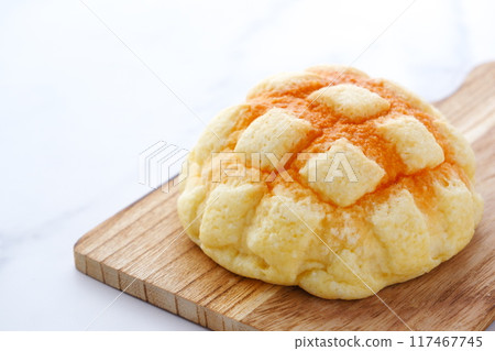 Delicious melon bread 117467745