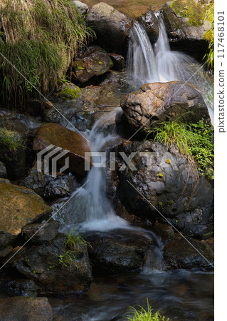 Water level difference of Kibune River 117468101