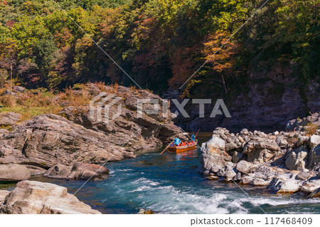 [Saitama Prefecture] Chichibu Nagatoro Line Boat Ride 117468409