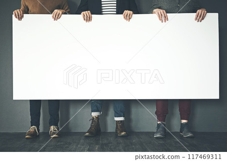 Poster, recruitment and hands of business people in office with news mockup, opportunity or contact us information on wall background. Shoes, banner or startup team with we are hiring space promotion Poster, recruitment and hands of business people in office with news mockup, opportunity or contact us information on wall background. Shoes, banner or startup team with we are hiring space promotion 117469311