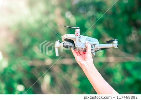 Drone piloting practice Drone piloting practice 117469892