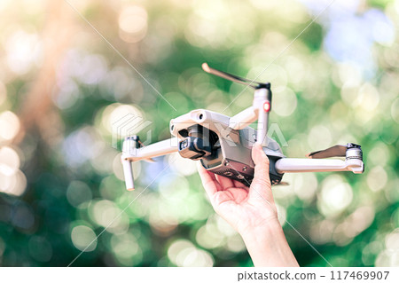 Drone piloting practice Drone piloting practice 117469907