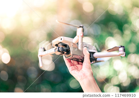 Drone piloting practice Drone piloting practice 117469910