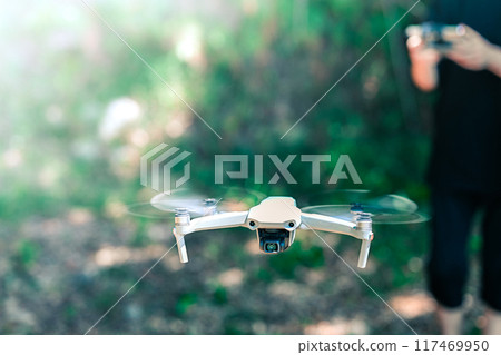Drone piloting practice Drone piloting practice 117469950