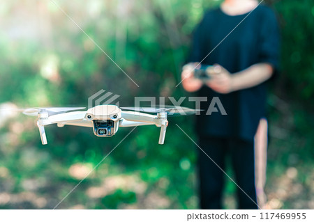Drone piloting practice 117469955