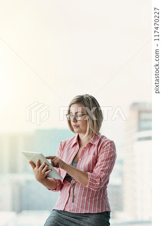 Counseling, psychologist and woman with tablet in office for appointment schedule, email or calendar update. Mental health, support and therapist for review notes, treatment plan or client diagnosis Counseling, psychologist and woman with tablet in office for appointment schedule, email or calendar update. Mental health, support and therapist for review notes, treatment plan or client diagnosis 117470227