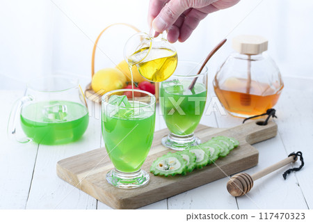 營養滿滿！ 苦瓜汁（蔬菜汁） 117470323