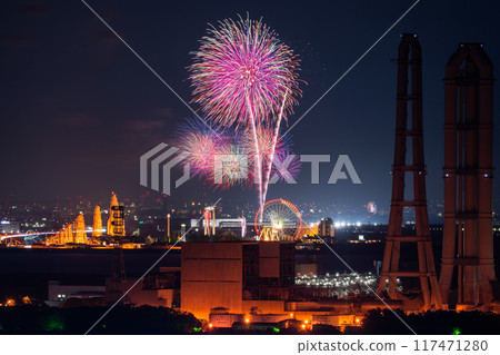 <Mie Prefecture> Nagashima Onsen Fireworks <Mie Prefecture> Nagashima Onsen Fireworks 117471280