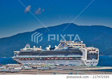 Diamond Princess calls at Tsuruga port Diamond Princess calls at Tsuruga port 117472593