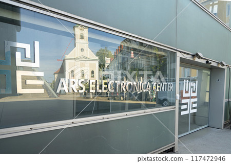 Ars Electronica building in Linz, Austria 117472946