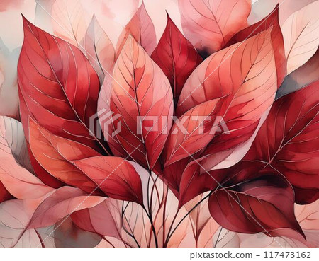 紅葉畫水彩 117473162