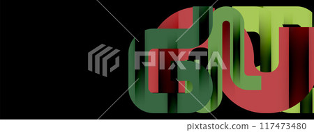 Lines, abstract letter style design background. Geometric vector Illustration For Wallpaper, Banner, Background, Card, Book Illustration, landing page Lines, abstract letter style design background. Geometric vector Illustration For Wallpaper, Banner, Background, Card, Book Illustration, landing page 117473480