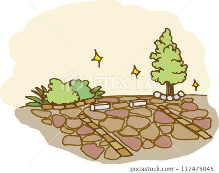 天然石材停車位 117475045