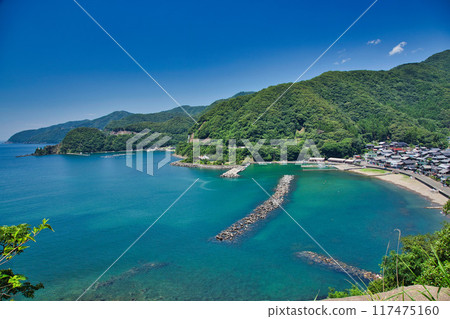 Scenery with rice terraces Scenery with rice terraces 117475160