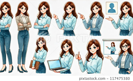 Female pose 5 Female pose 5 117475380