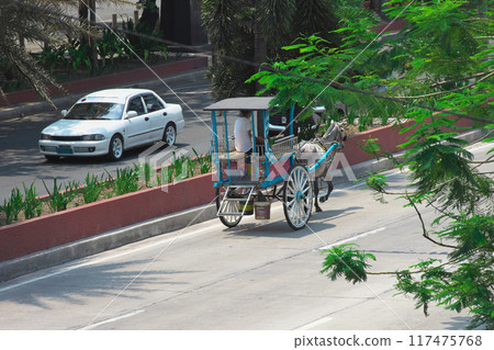 The dynamic Philippines - Manila Roxas Boulevard Cityscape (May 2024) 117475768