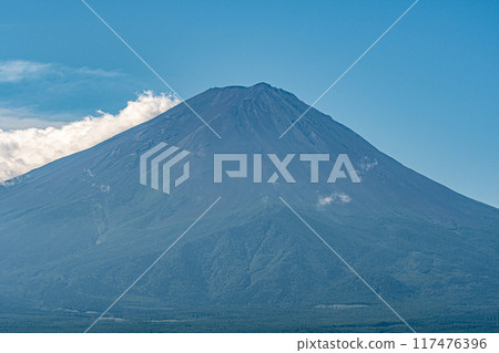 View of Mt. Fuji from Lake Kawaguchi 117476396