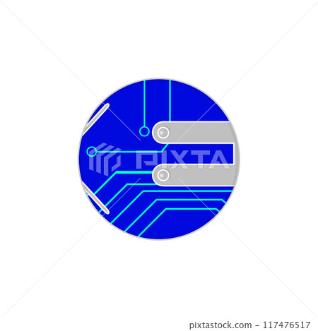 Button battery insertion area (battery holder, metal fittings, circuit board, blue color) Button battery insertion area (battery holder, metal fittings, circuit board, blue color) 117476517
