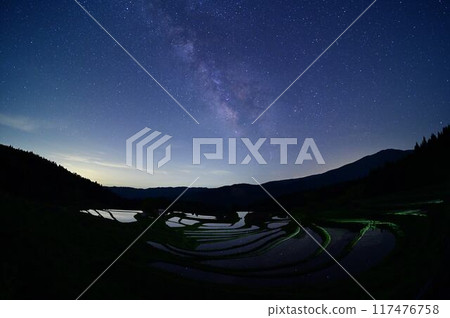 別府的水稻梯田和銀河系 117476758