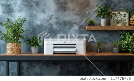 Household printer Household printer 117476796