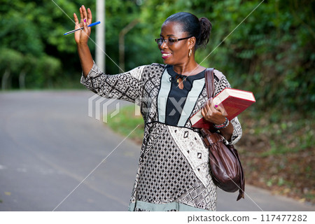 portrait of young woman, smiling. portrait of young woman, smiling. 117477282