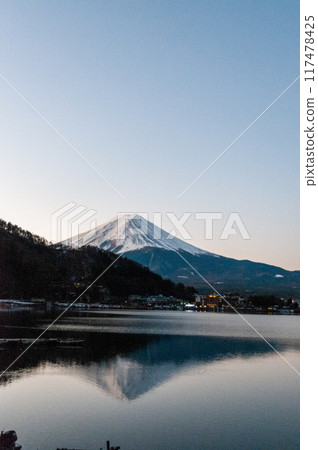 Mount Fuji at Sunrise 117478425