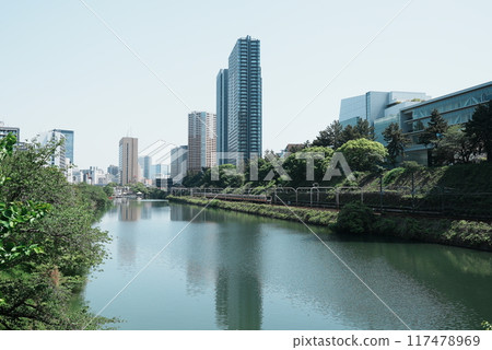 Ichigaya scenery Ichigaya scenery 117478969