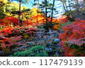 群馬縣德名園的秋葉 117479139