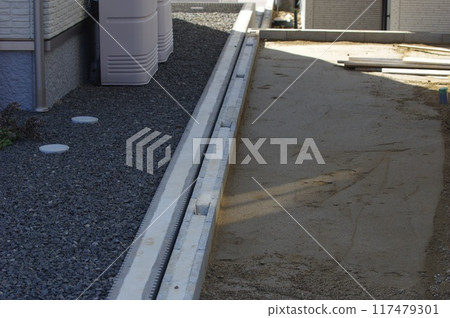 鄰近土地邊界線的內部街區建設工程 鄰近土地邊界線的內部街區建設工程 117479301